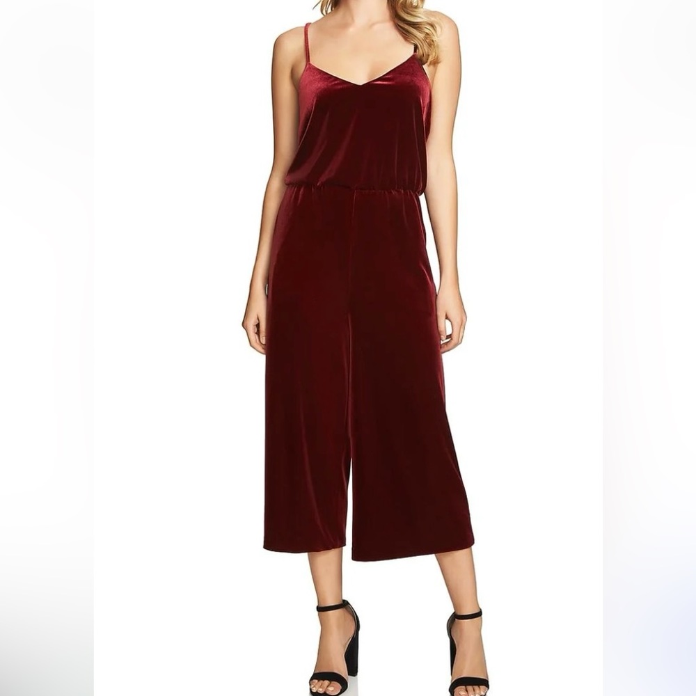 1. State Velvet Culotte Jumpsuit